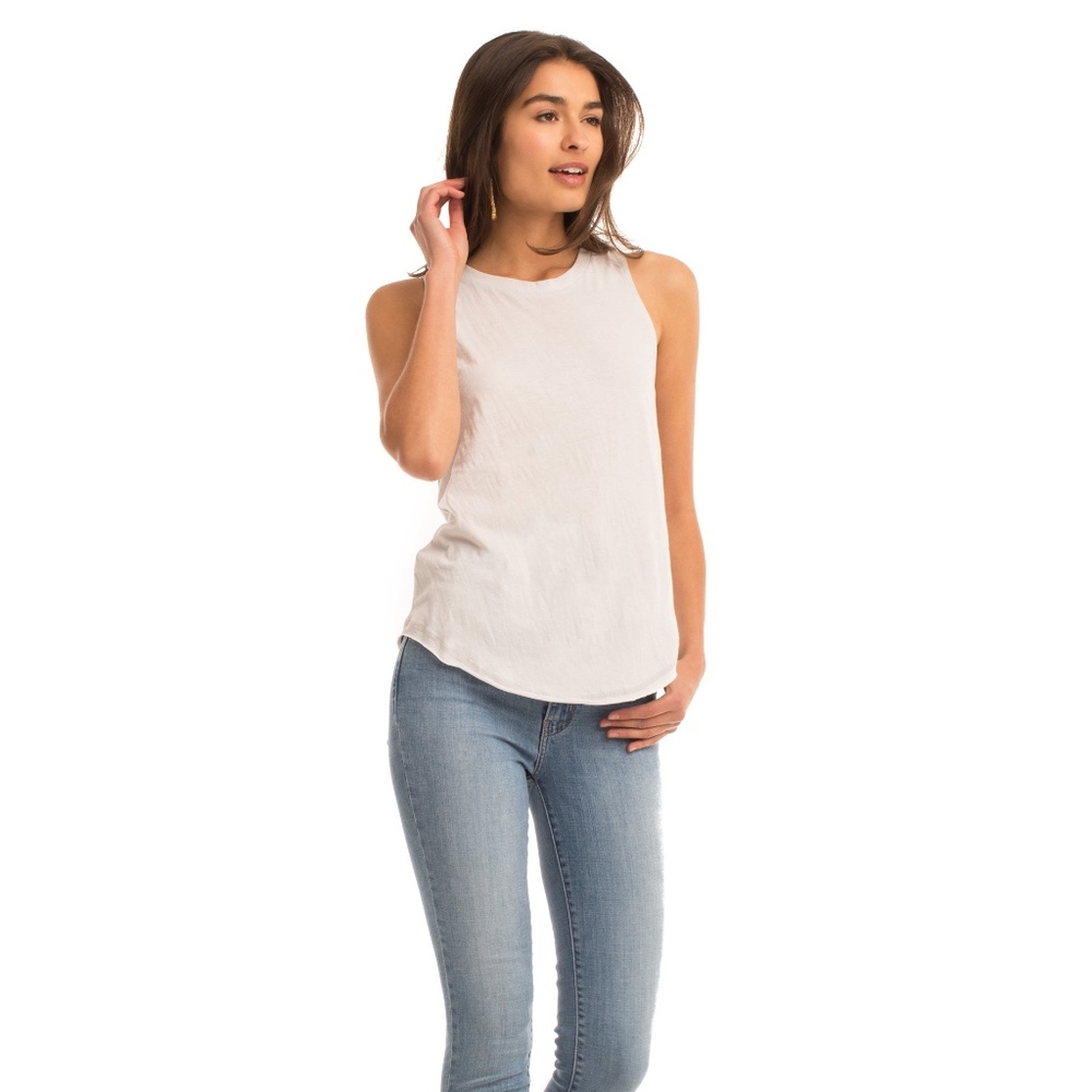 Wings Organic Cotton Muscle Tank Top